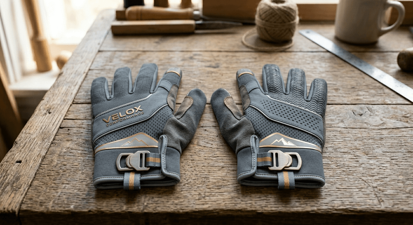 AI Rendered Design a unique athleisure style gloves with AI.