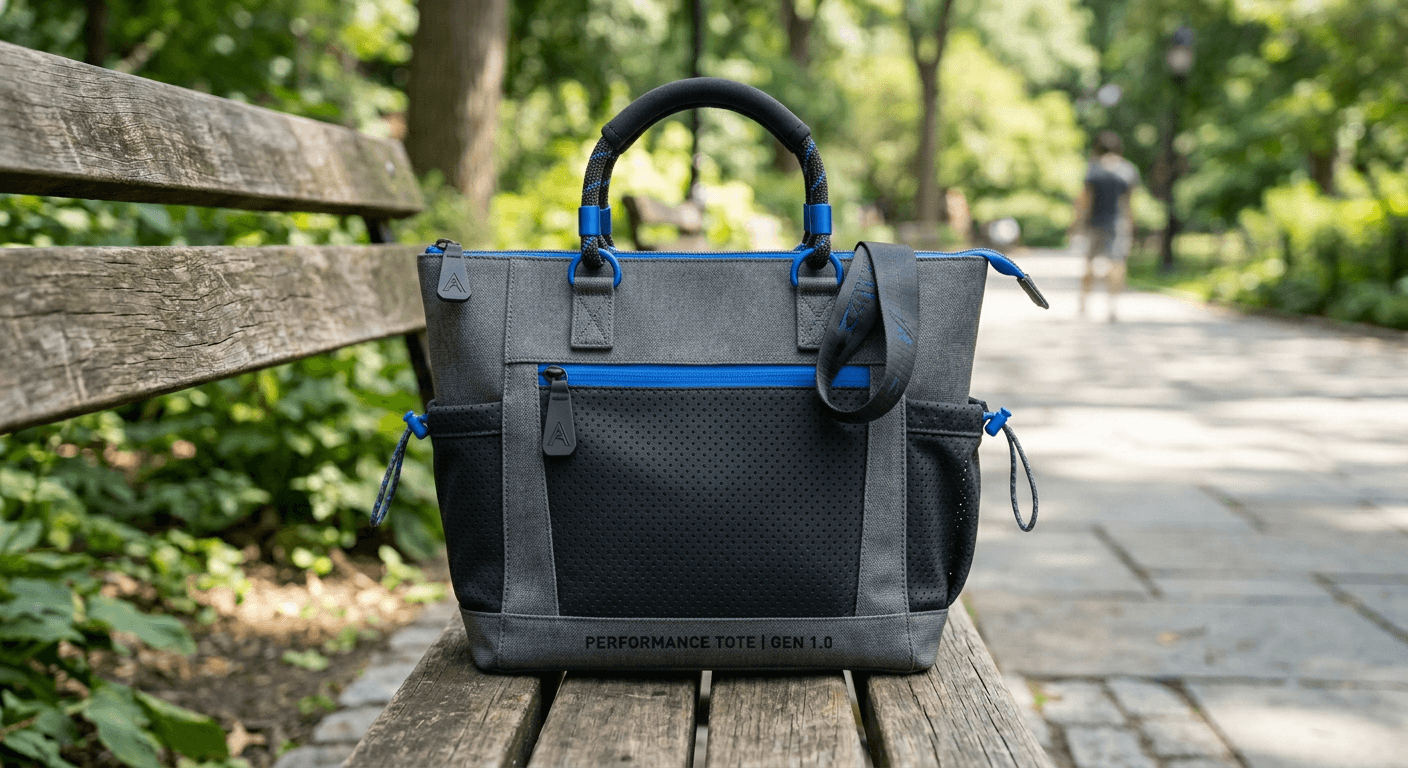 AI Rendered Design a unique athleisure style purse with AI.