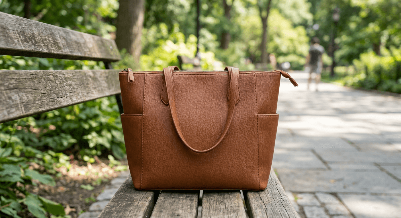 Original Design a unique athleisure style purse with AI.