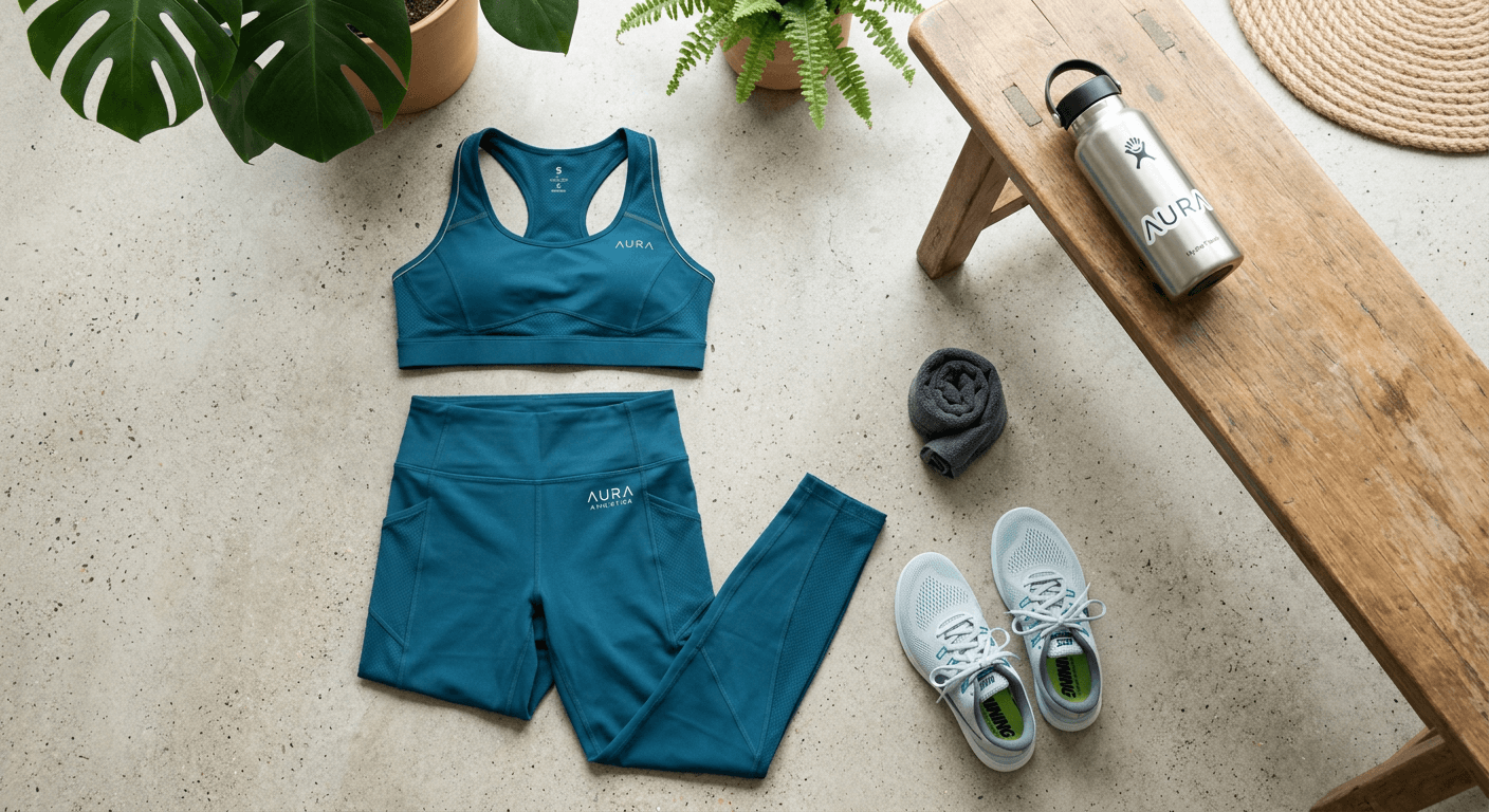 Original Show activewear and sportswear on fit, athletic models. Action poses and workout settings included.