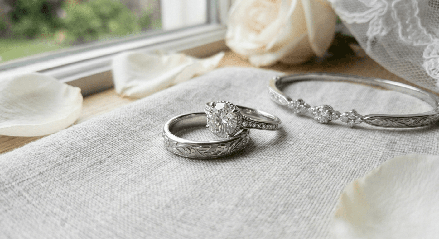 AI Rendered Design a unique bridal style jewelry with AI.