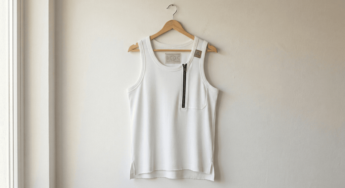 AI Rendered Design a unique casual style tank top with AI.