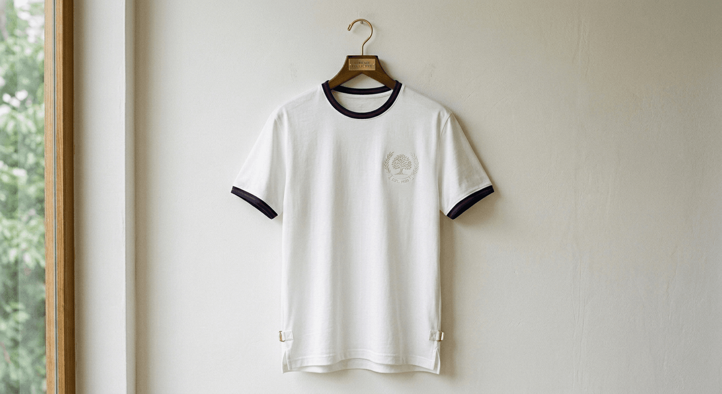 Fully realized, hyper-realistic AI designed classic style shirt