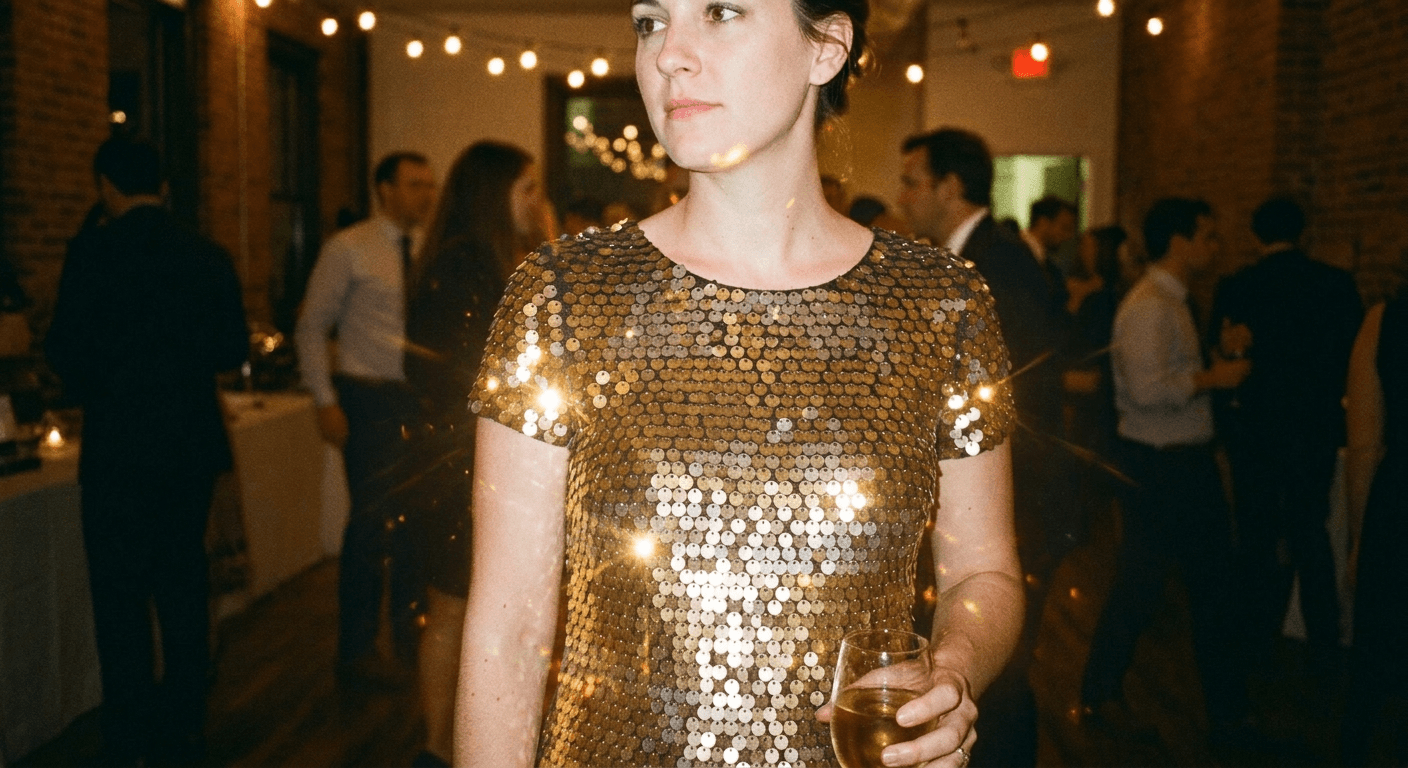 AI Rendered Make sequins, glitter, and metallic fabrics sparkle realistically in product photos. Capture the party vibes.