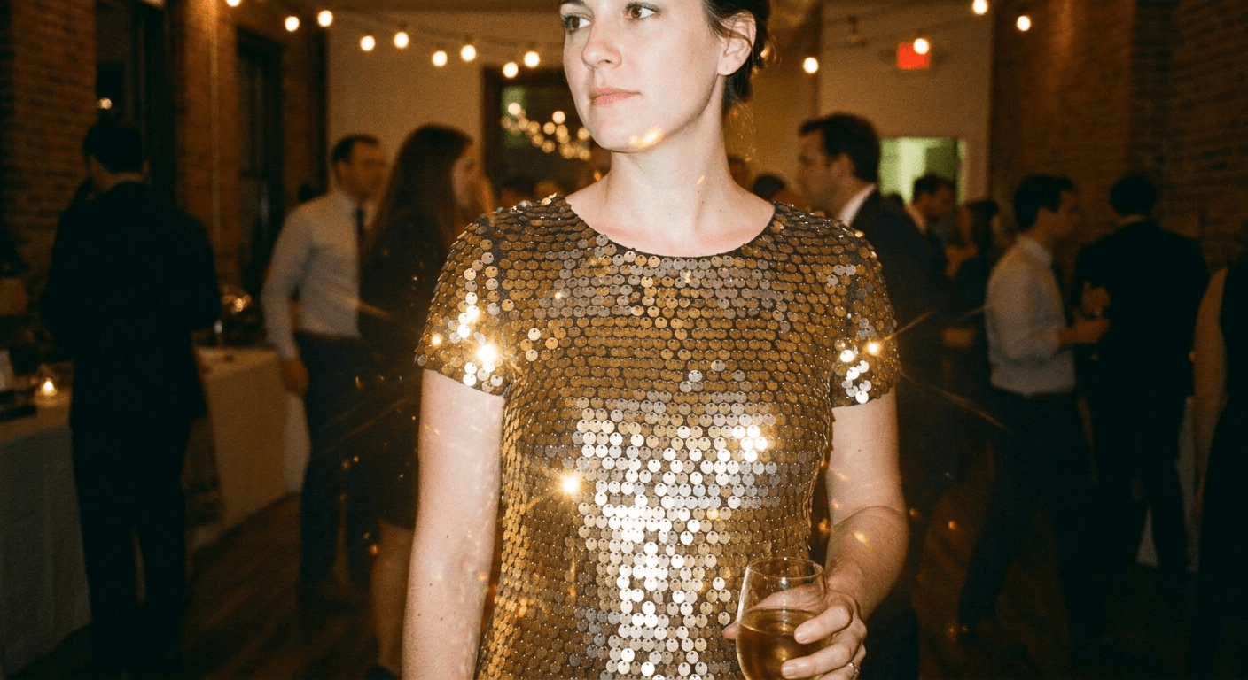 AI Rendered Make sequins, glitter, and metallic fabrics sparkle realistically in product photos. Capture the party vibes.