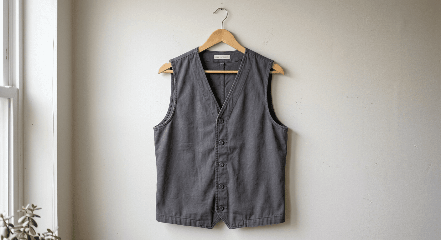 Original Design a unique cyberpunk style vest with AI.
