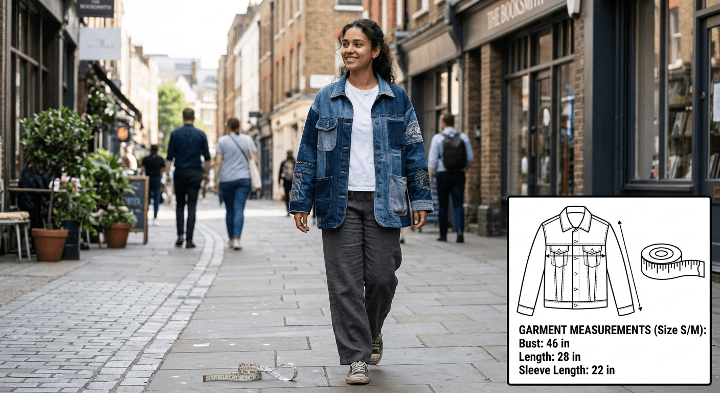 Original Create clear, professional size guide images for your product listings. Reduce returns by showing accurate fit.