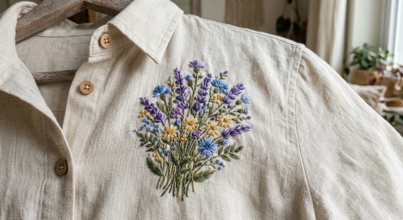 AI Rendered Preview embroidery designs on garments before stitching. See thread colors, scale, and placement realistically.