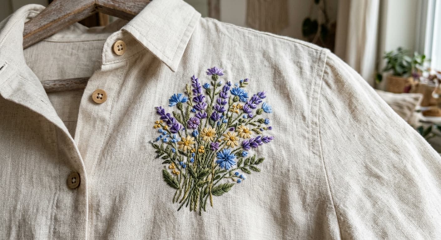 Original Preview embroidery designs on garments before stitching. See thread colors, scale, and placement realistically.