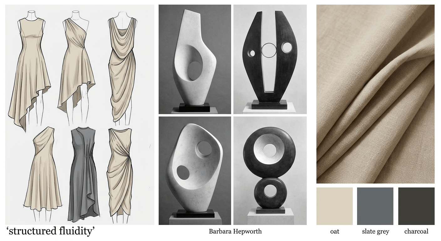 Original Generate cohesive fashion mood boards from concept images. Translate inspiration into design direction visually.