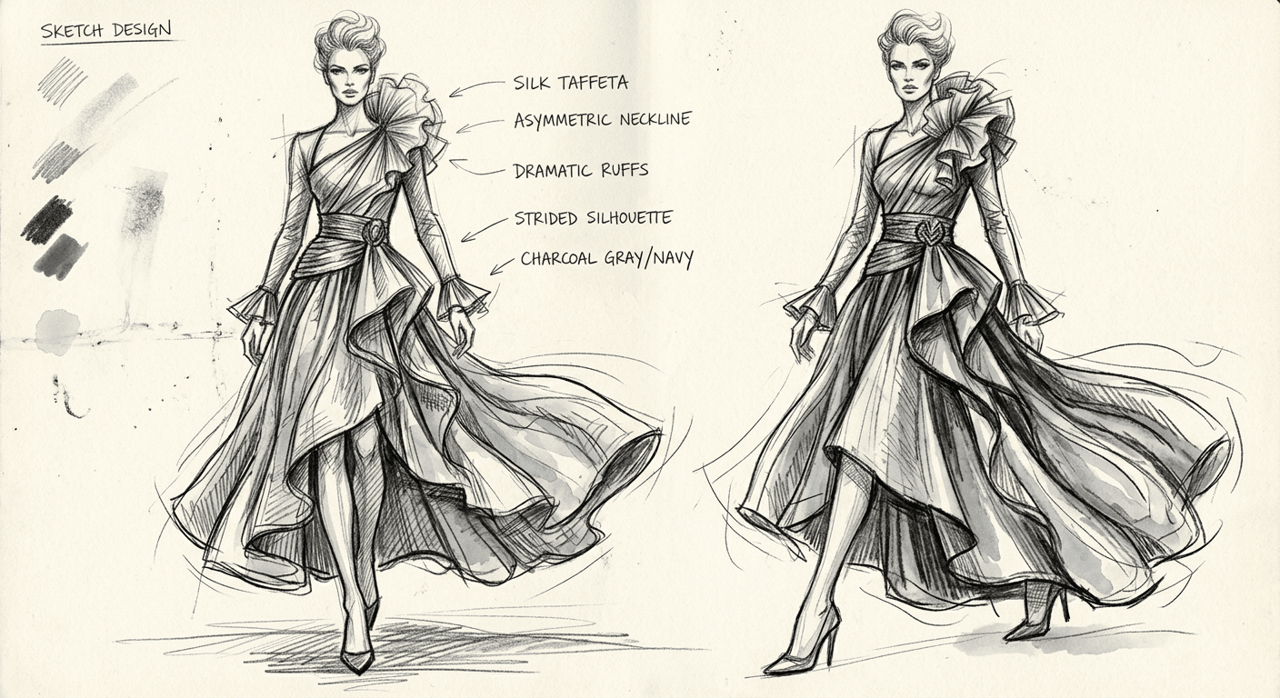 Original Transform fashion sketches into photorealistic garment images. See your designs come to life before making a single sample.