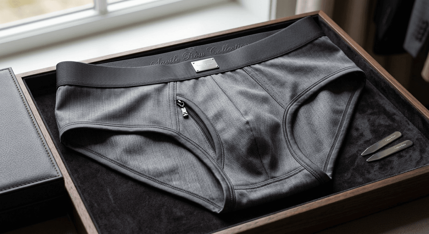 AI Rendered Design a unique formal style underwear with AI.