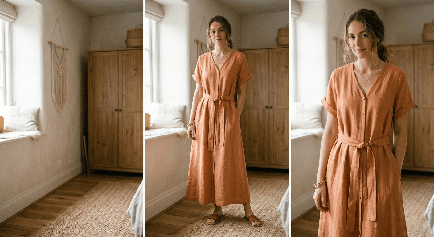 AI Rendered Convert boring hanger photos to professional on-body shots. Transform how your clothing looks in listings.