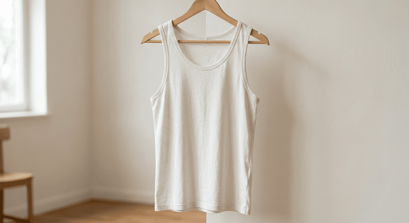 Original Design a unique haute couture style tank top with AI.