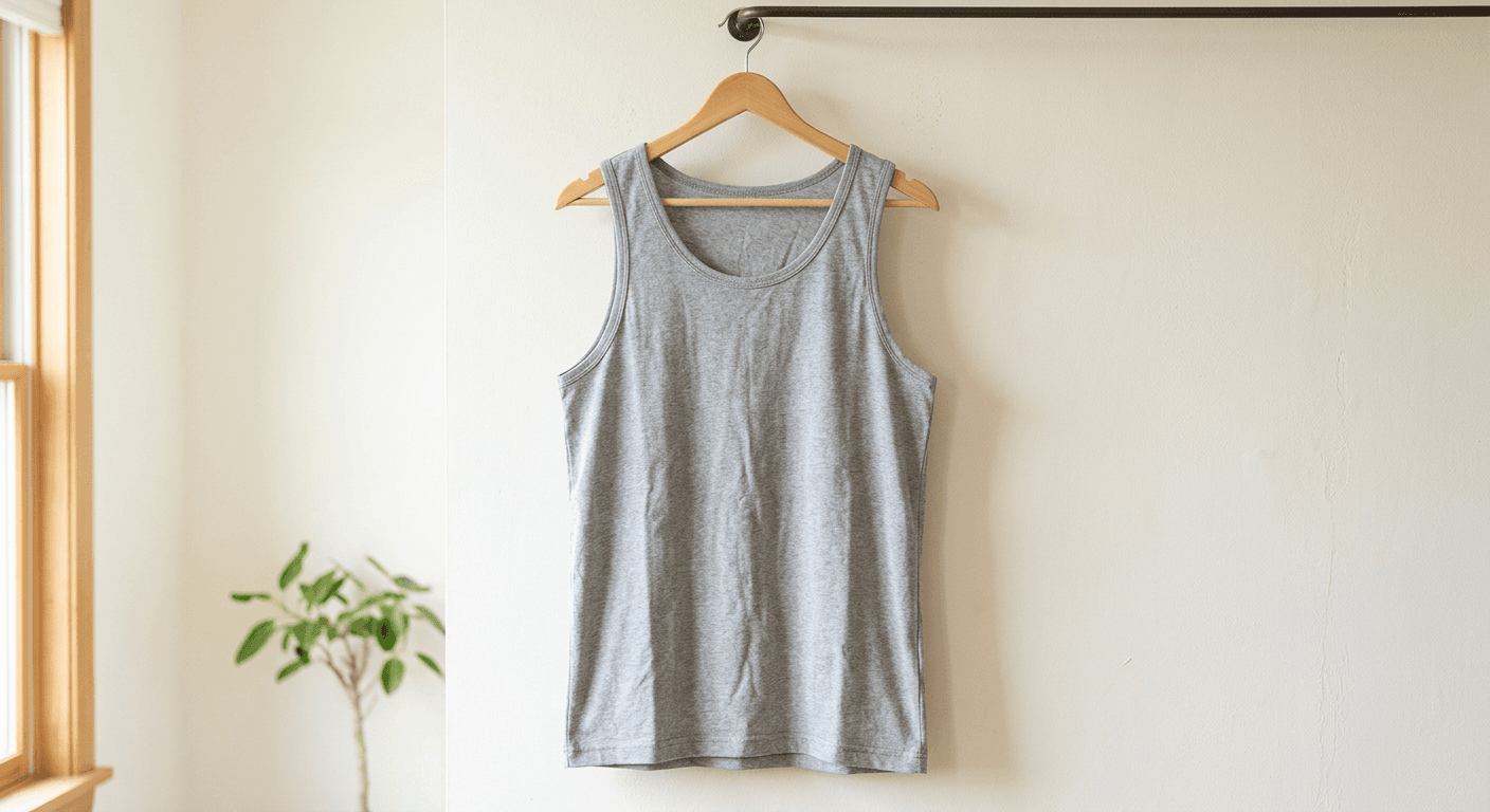 Original Design a unique luxury style tank top with AI.