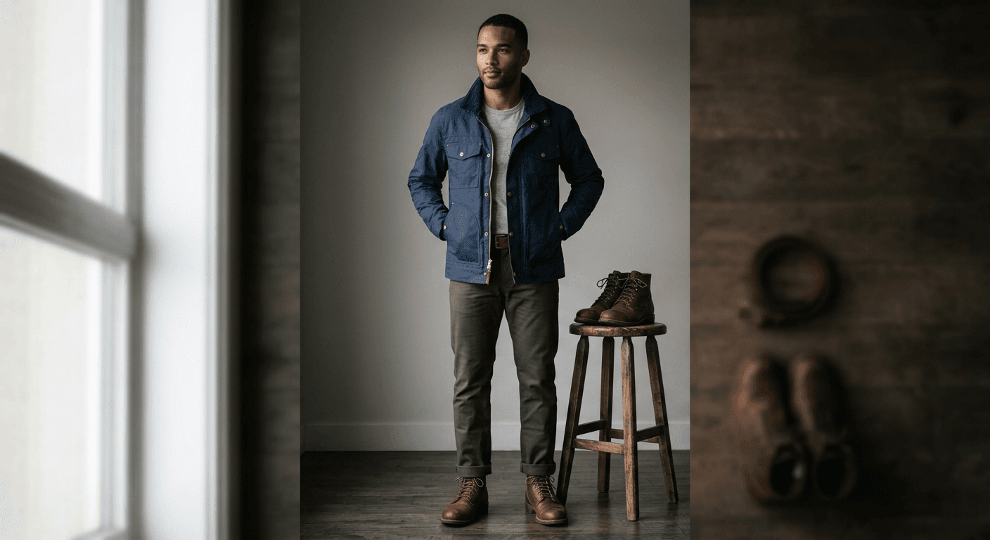 AI Rendered Generate professional male model photos for menswear listings. Diverse looks, natural poses, and studio quality.