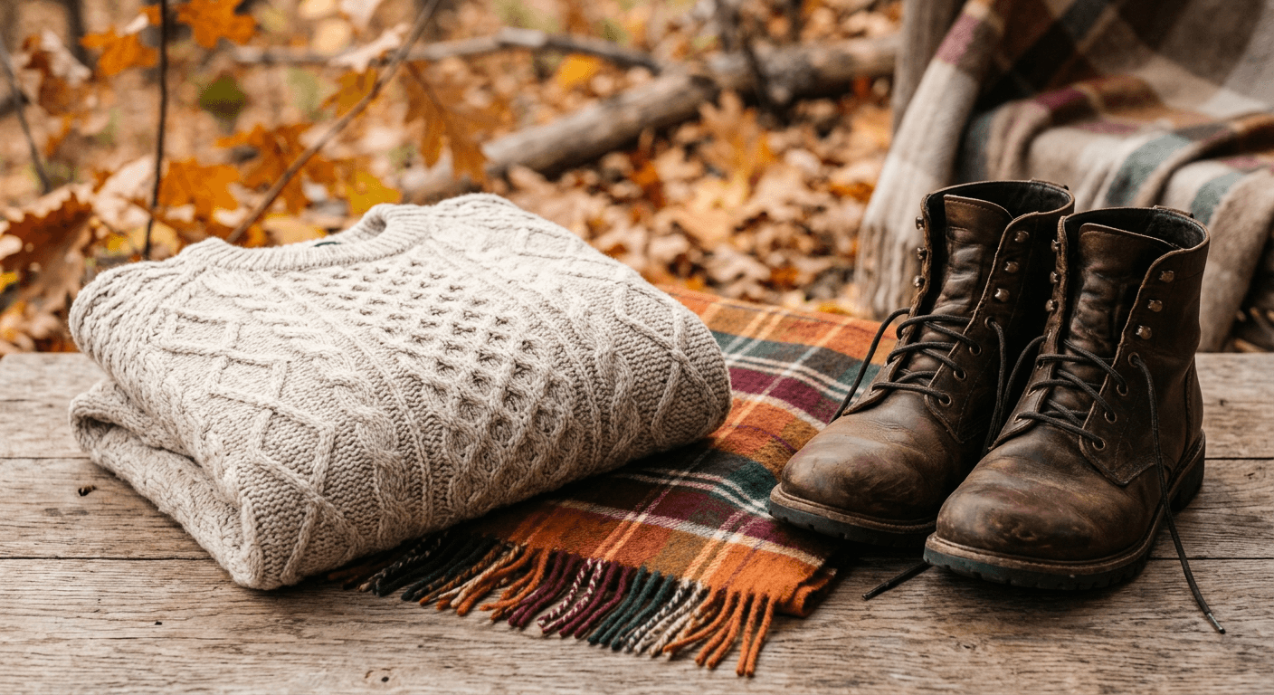 Original Create cozy autumn-themed product photos. Fall foliage, warm tones, and seasonal charm for your listings.