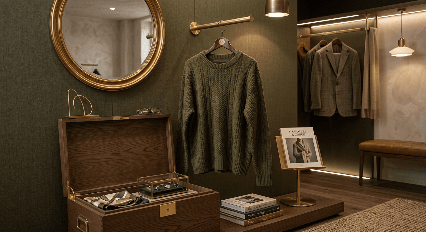 AI Rendered Show garments beautifully hanging in styled settings. Wardrobe shots, boutique displays, and styled racks.