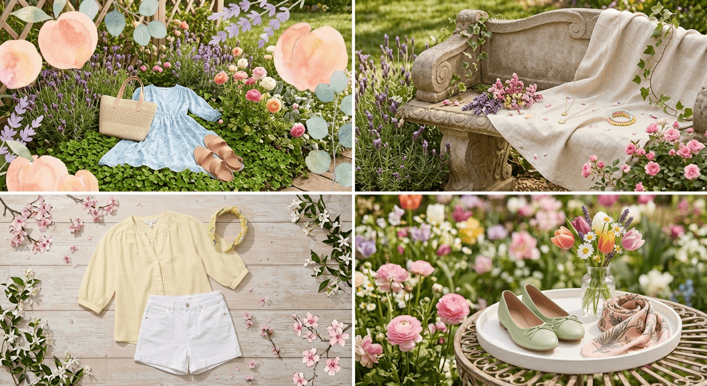 AI Rendered Create fresh spring-themed product photos with floral gardens and blooming landscapes.