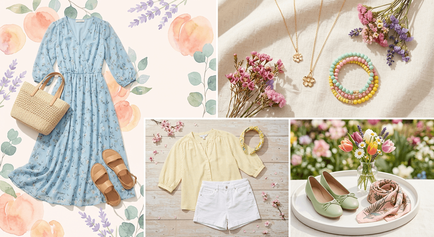 Original Create fresh spring-themed product photos with floral gardens and blooming landscapes.