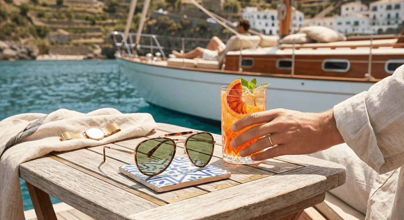 AI-generated sun-drenched summer beach lifestyle photo by 4fashionai