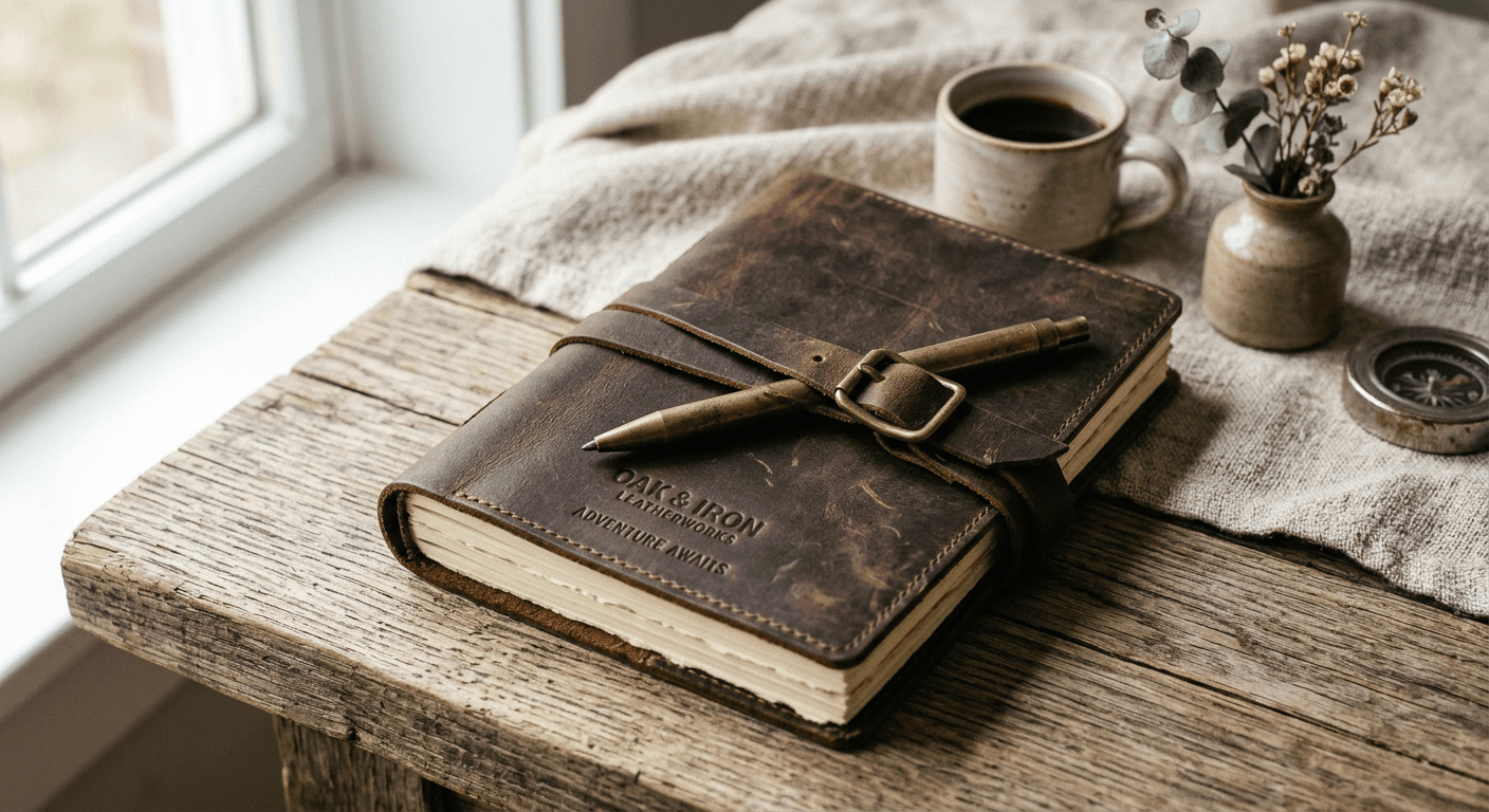 Original Display products on beautiful wooden surfaces. Rustic tables, cutting boards, and artisanal settings.