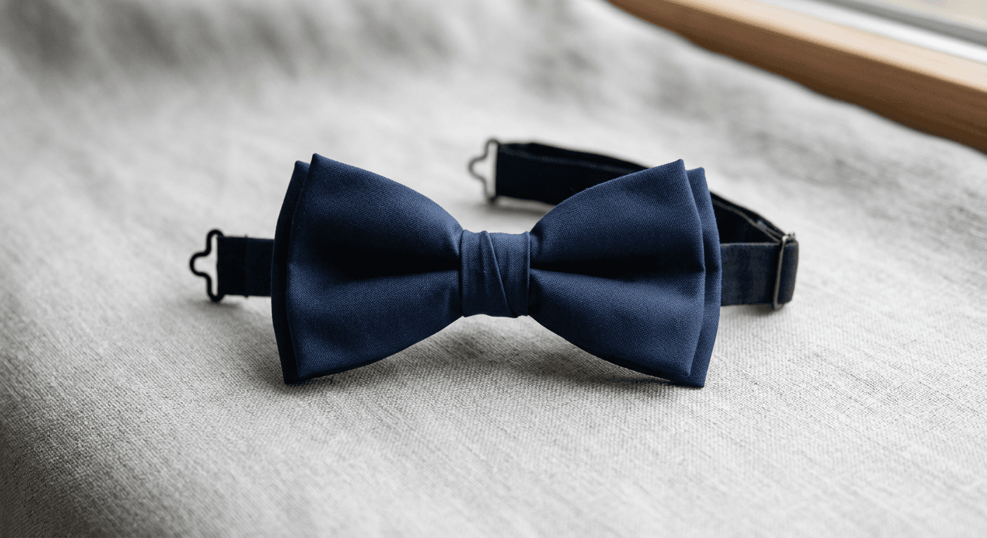 Original Design a unique prom style bow tie with AI.