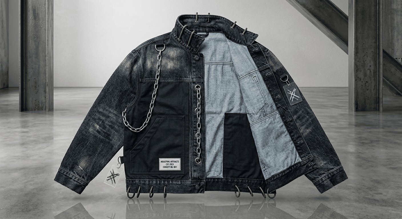 High-fidelity oversized streetwear silhouette generated by 4fashionai