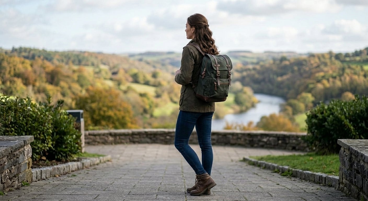 AI Rendered See how different backpack styles look when worn with your outfit. Size, color, and style matching.