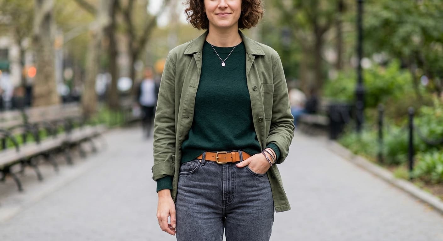 Original See how different belt styles transform your outfit. From thin leather to statement belts on your actual body.