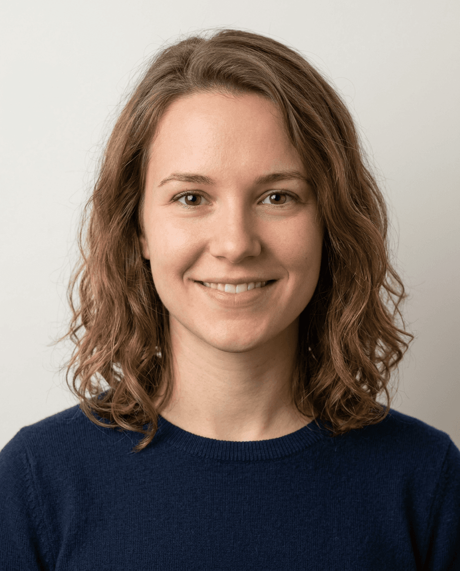 A user before trying on prescription eyeglasses virtually