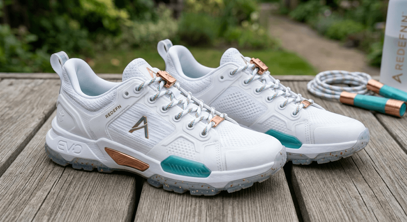 AI Rendered Design a unique workout style sneakers with AI.